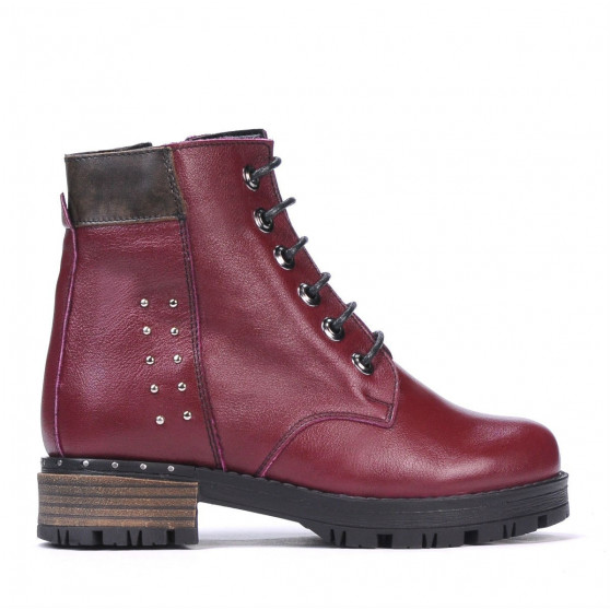 Dětské boty 3014 bordo