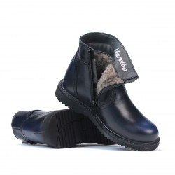 Dětské boty 3016 v barvě indigo