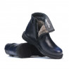 Dětské boty 3016 v barvě indigo