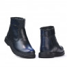 Dětské boty 3016 v barvě indigo
