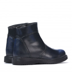 Dětské boty 3016 v barvě indigo