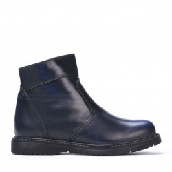 Dětské boty 3016 v barvě indigo