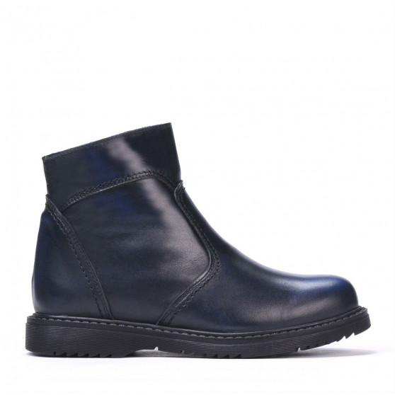 Dětské boty 3016 v barvě indigo