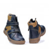 Dětské boty 3015 indigo kombinované
