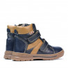 Dětské boty 3015 indigo kombinované