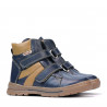 Dětské boty 3015 indigo kombinované