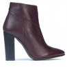 Dámské boty 1154-1 bordo