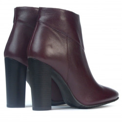 Dámské boty 1154-1 bordo