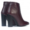 Dámské boty 1154-1 bordo