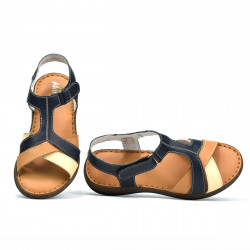 Dámské sandály 5046 indigo kombinované