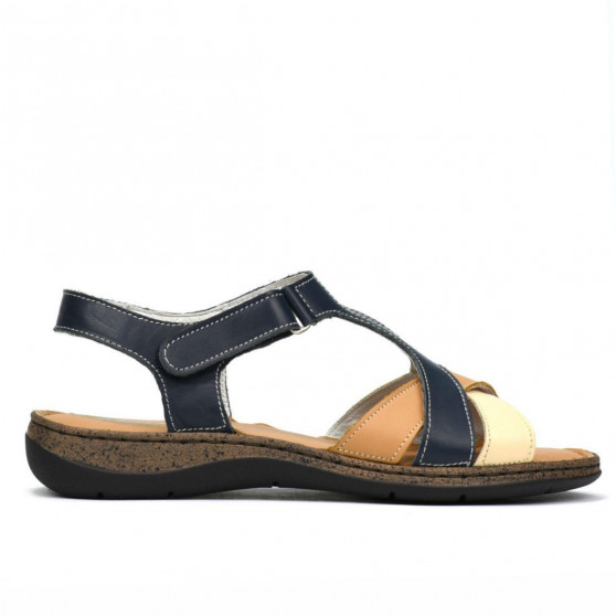 Dámské sandály 5046 indigo kombinované
