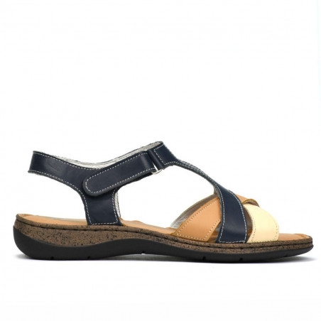 Dámské sandály 5046 indigo kombinované