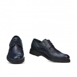 Elegantní pánské boty 894 indigo