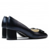 Elegantní dámské boty 1274 indigo perleť