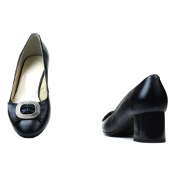 Elegantní dámské boty 1274 indigo perleť