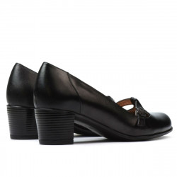 Dámské ležérní / elegantní boty 6012 černé
