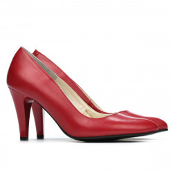 Elegantní dámské boty 1234 červené
