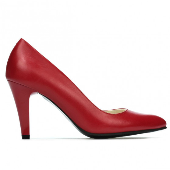 Elegantní dámské boty 1234 červené