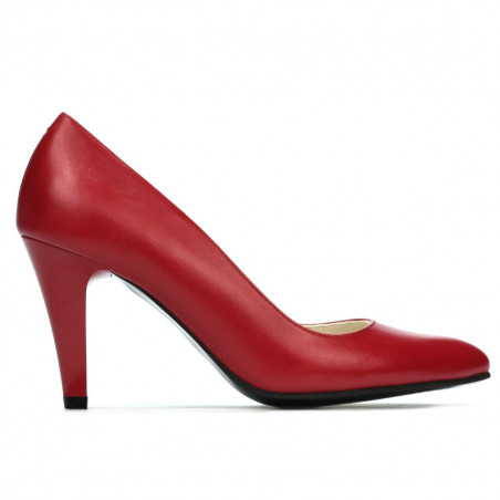 Elegantní dámské boty 1234 červené