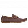 Pánské mokasíny 863 g bordo