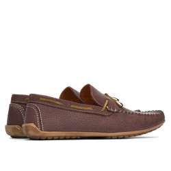 Pánské mokasíny 863 g bordo