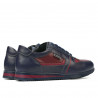 Sportovní boty pro teenagery 377 indigo+bordo