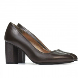 Elegantní dámské boty 1273 hnědé