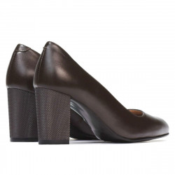 Elegantní dámské boty 1273 hnědé