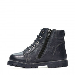 Dětské boty 102c indigo kombinované