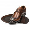 Elegantní pánské boty 907 a hnědé