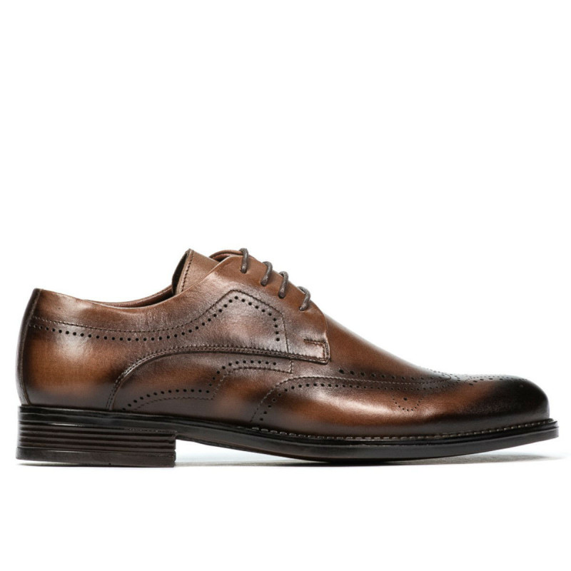 Elegantní pánské boty 907 a hnědé