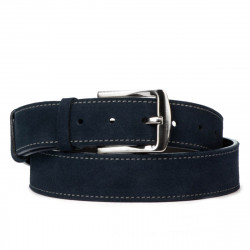 Unisex opasek 01bc modrý velur