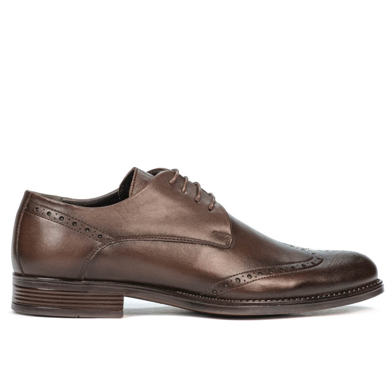 Elegantní pánské boty 908 a café