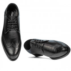 Elegantní pánské boty 908 černé