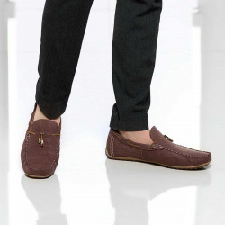 Pánské mokasíny 863 g bordo lifestyle