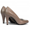 Dámské elegantní boty 1234 cappuccino