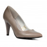 Dámské elegantní boty 1234 cappuccino