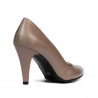 Dámské elegantní boty 1234 cappuccino