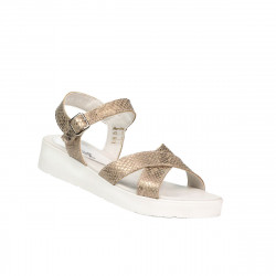 Dámské sandály 5049-1 písek python