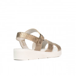 Dámské sandály 5049-1 písek python