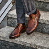 Elegantní pánské boty 907 a hnědé lifestyle