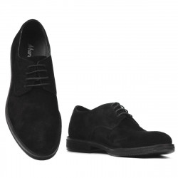 Pánské ležérní/ elegantní boty 918 černý velur