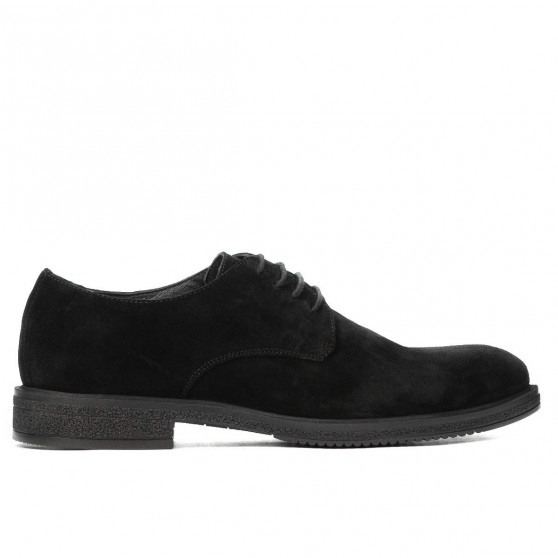 Pánské ležérní/ elegantní boty 918 černý velur