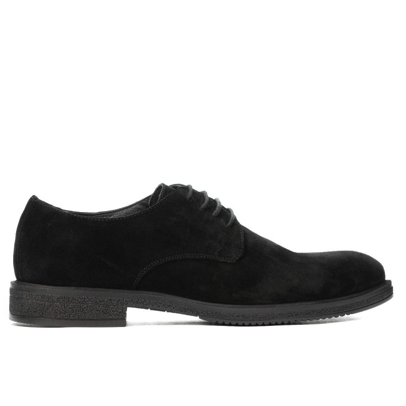 Pánské ležérní/ elegantní boty 918 černý velur
