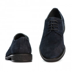 Pánské ležérní/ elegantní boty 918 indigo velur