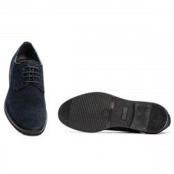 Pánské ležérní/ elegantní boty 918 indigo velur