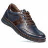 Casual/sportovní pánské boty 919m indigo kombinované