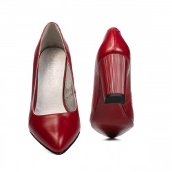 Elegantní dámské boty 1278 červené