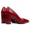 Elegantní dámské boty 1278 červené