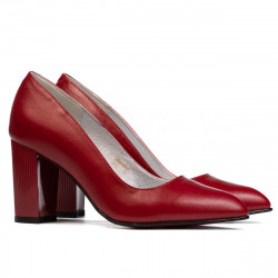 Elegantní dámské boty 1278 červené